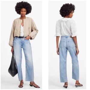 Madewell Light Blue Straight Leg Jeans